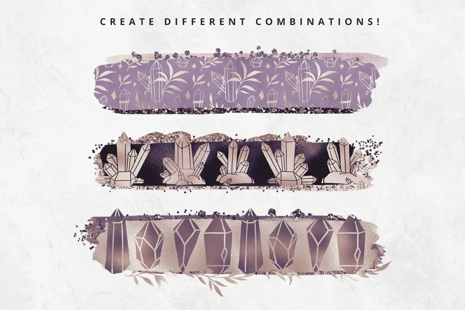 Amethyst Brush Strokes product image 1