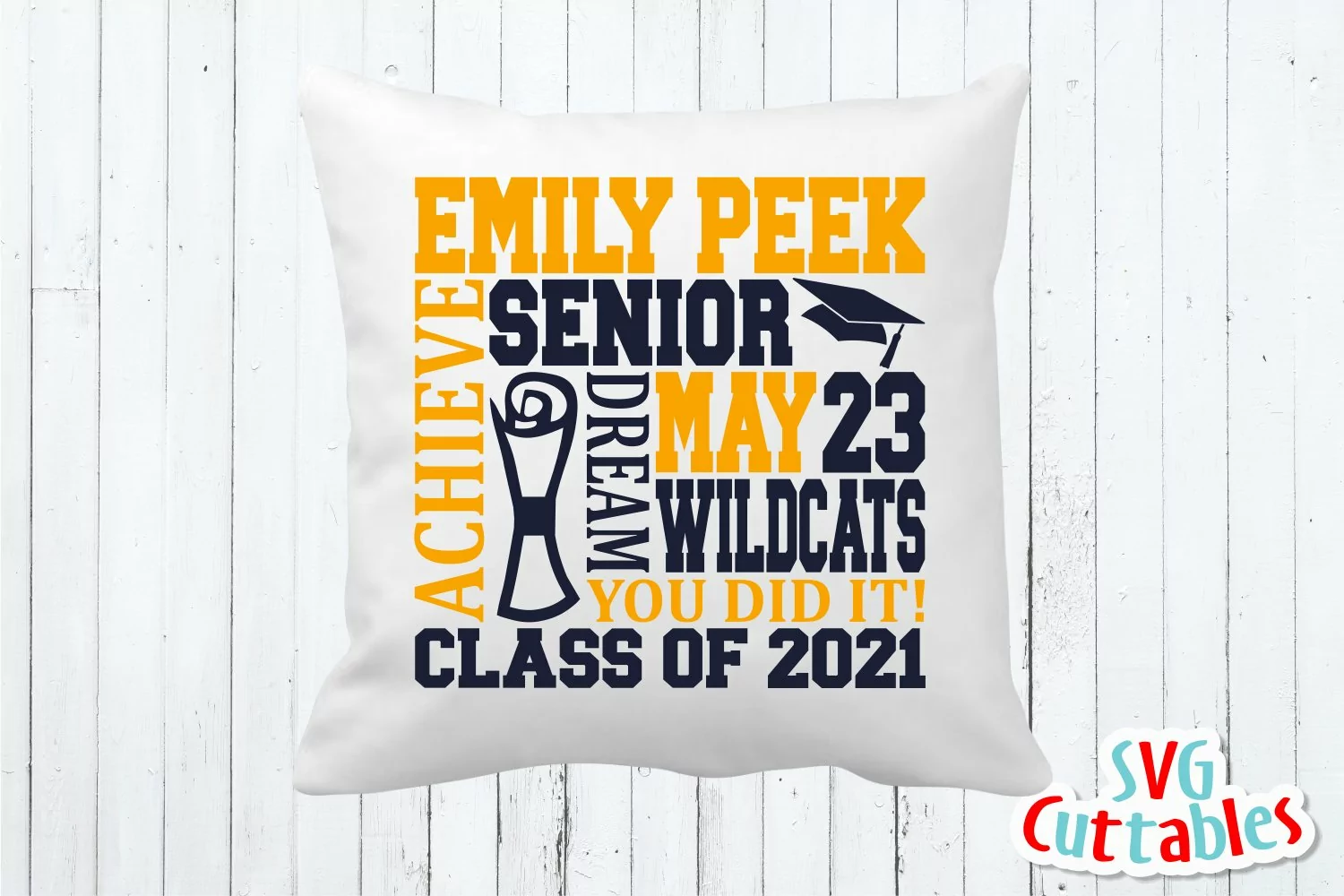 Graduation Subway Art SVG product image 1