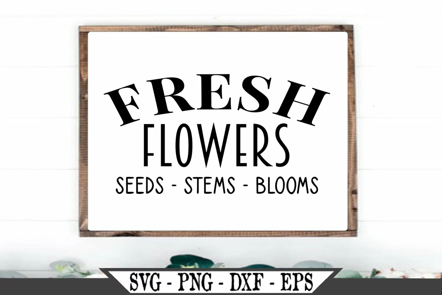 Fresh Flowers Seeds Stems Blooms SVG product image 1