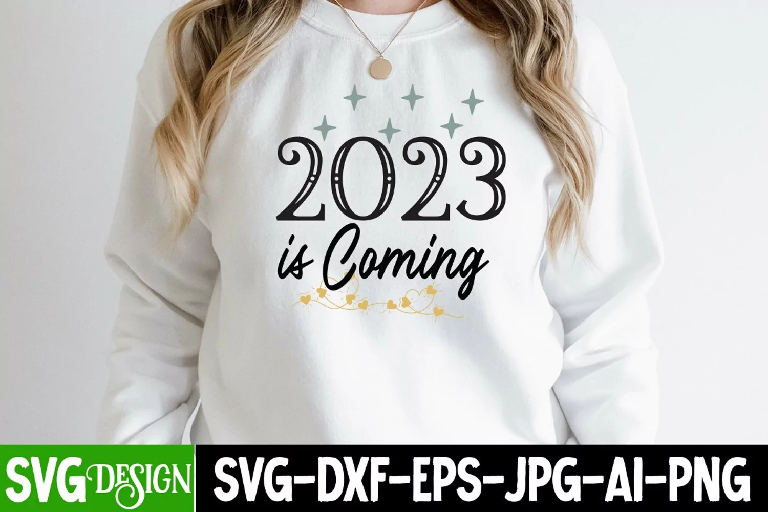 2023 is COming SVG Cut File , 2023 is COming SVG Quotes product image 1