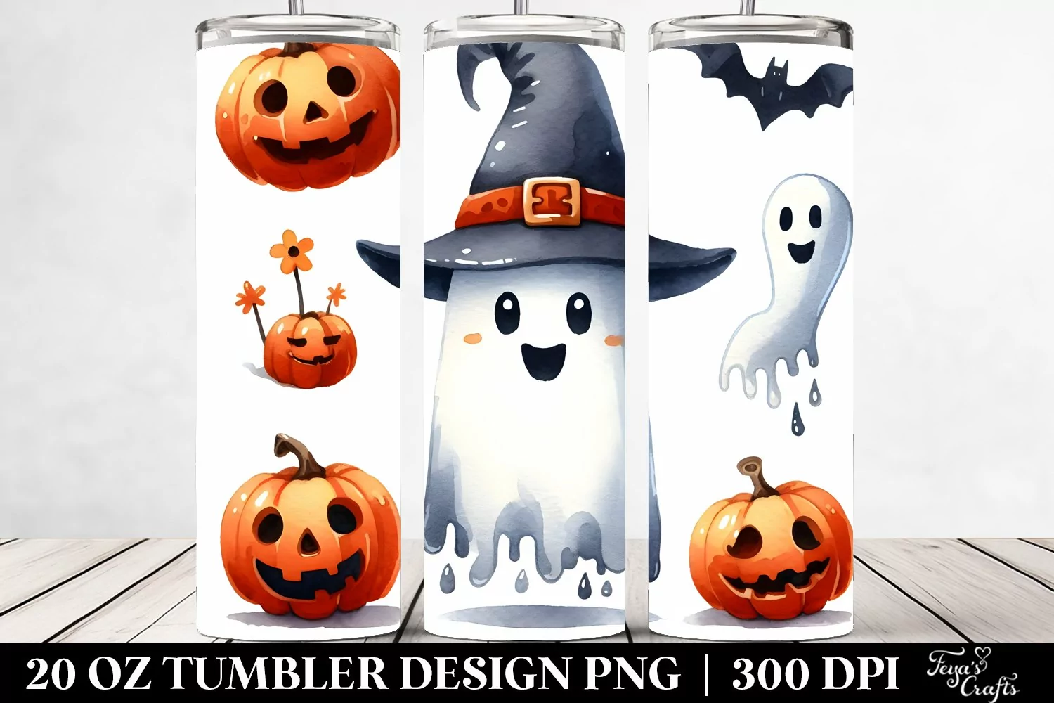 Simple Funny Hat Halloween Clipart, Transparent 20 Oz product image 1