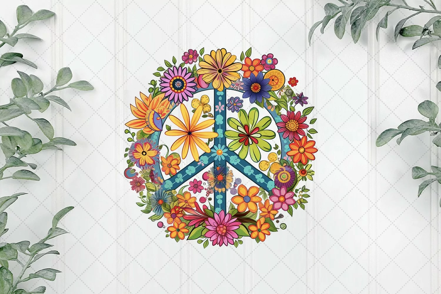 Retro Hippie Watercolor Sublimation product image 1