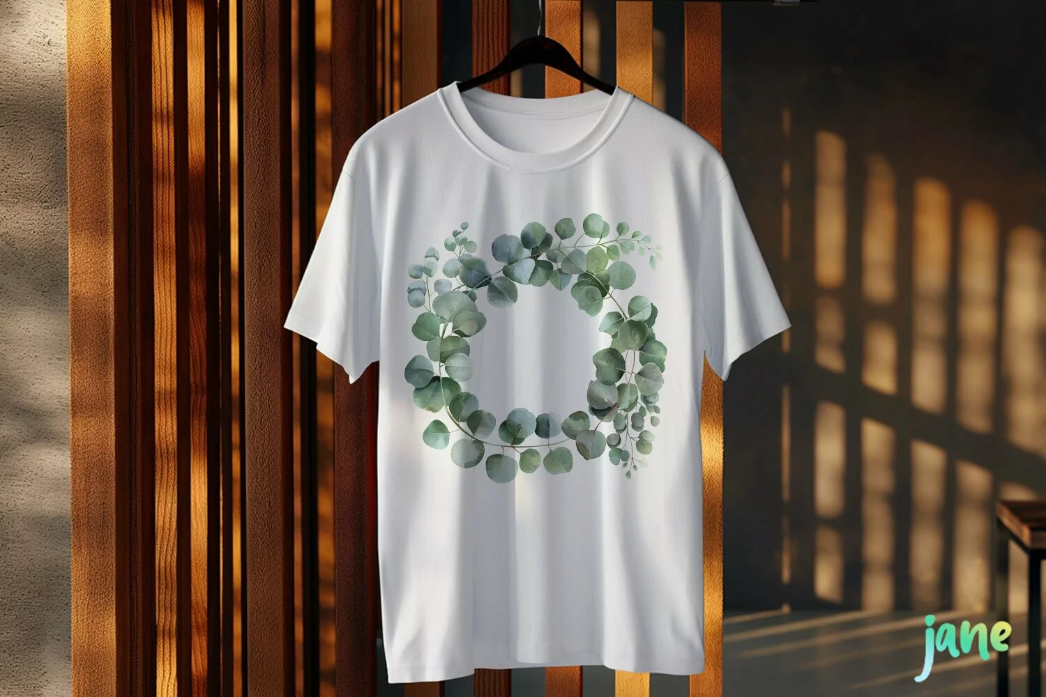 Wreath Eucalyptus Leaves Sublimation product image 1