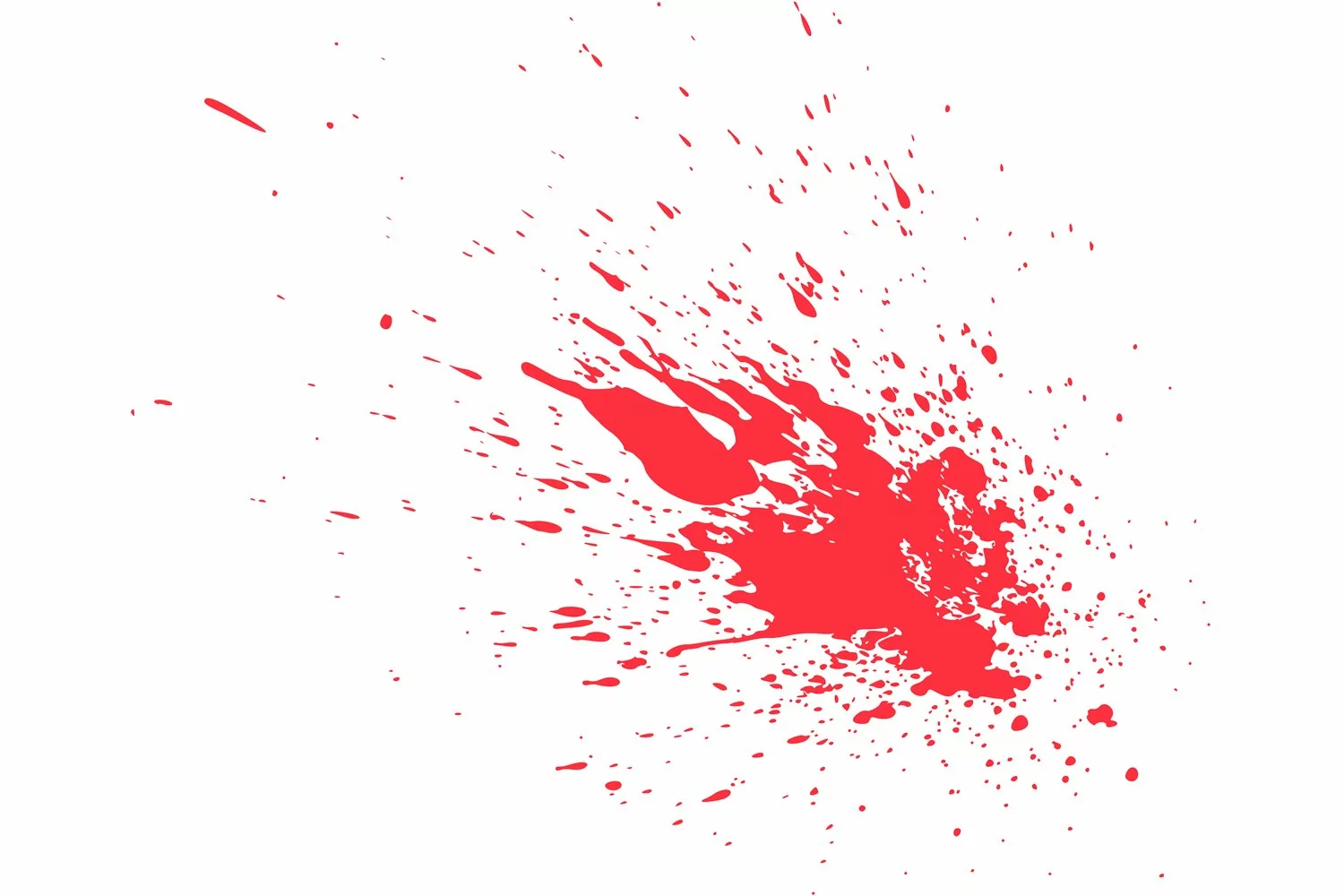 Color paint splatter. Spray paint blot element product image 1