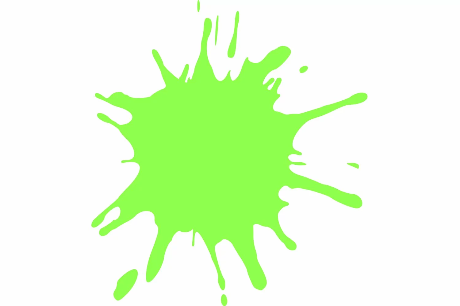 Color paint splatter. Spray paint blot element product image 1