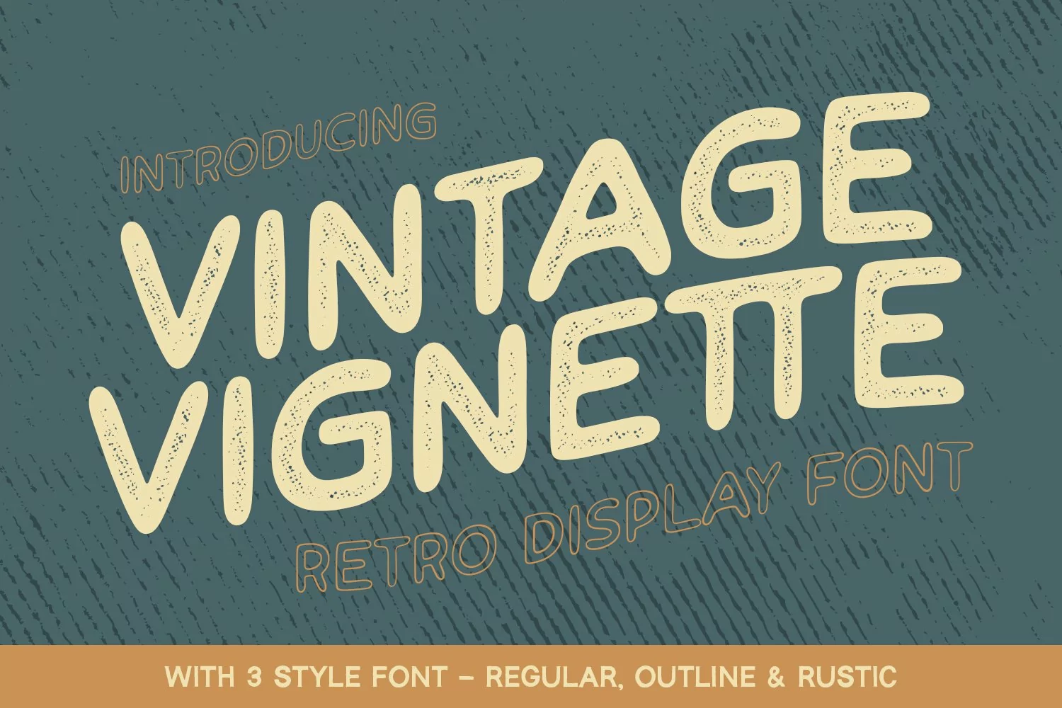 Vintage Vignette - Retro Font product image 1