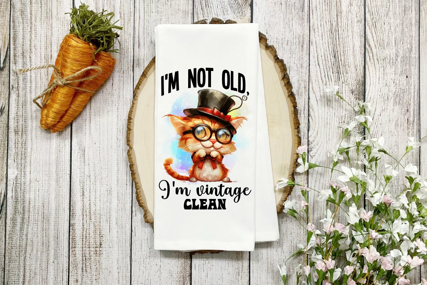 I'm not old, I'm vintage clean PNG product image 1