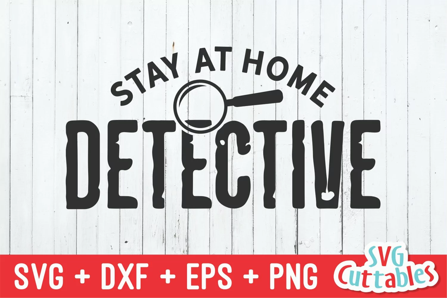 True Crime SVG | Stay At Home Detective | Shirt Design product image 1