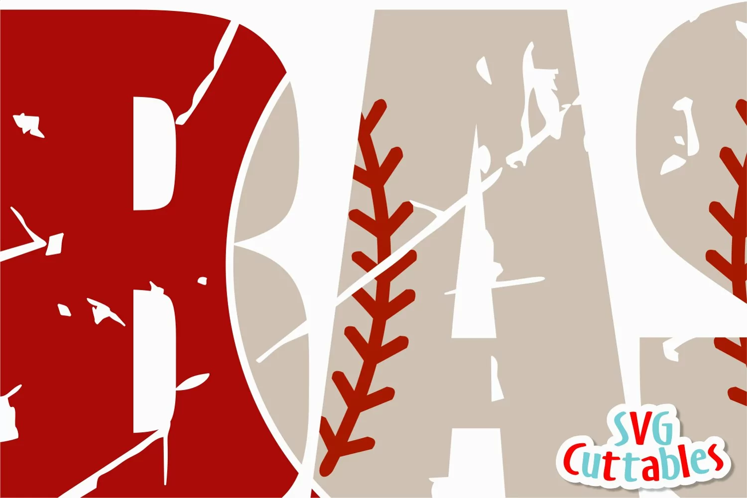 Baseball SVG | Grunge Baseball | Shirt Design product image 1