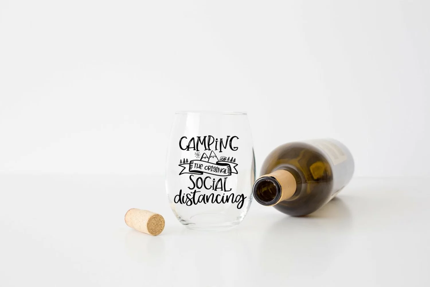 Camping SVG - Camping The Original Social Distancing product image 1