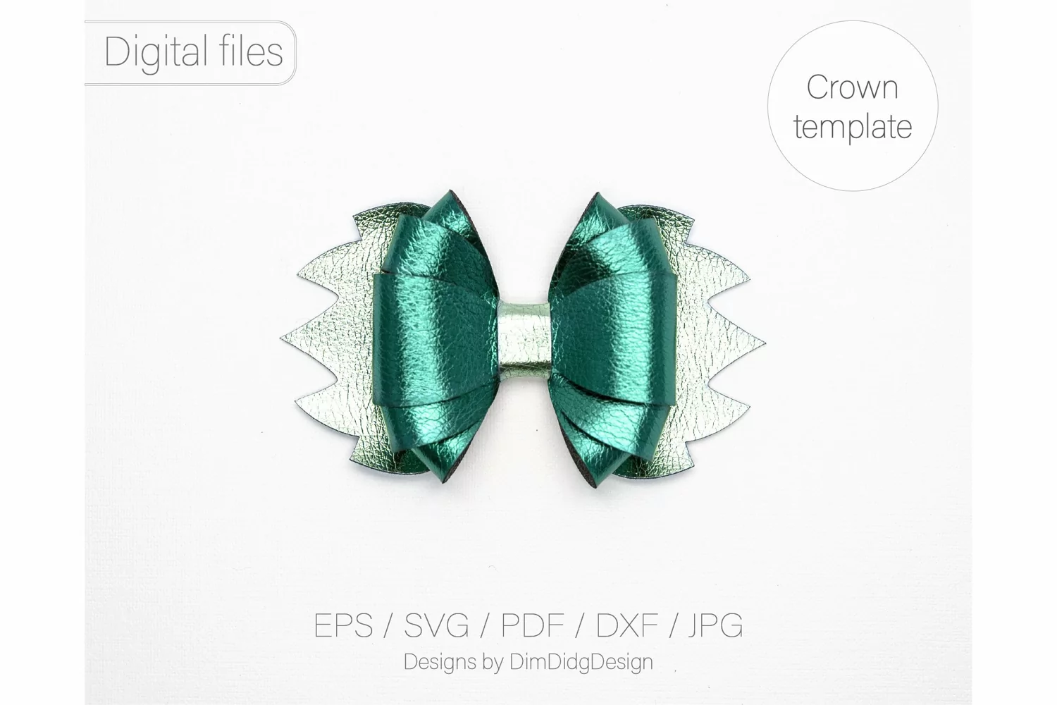 Bow svg Hairbow svg Hairbow template Hair bow svg Bow product image 1