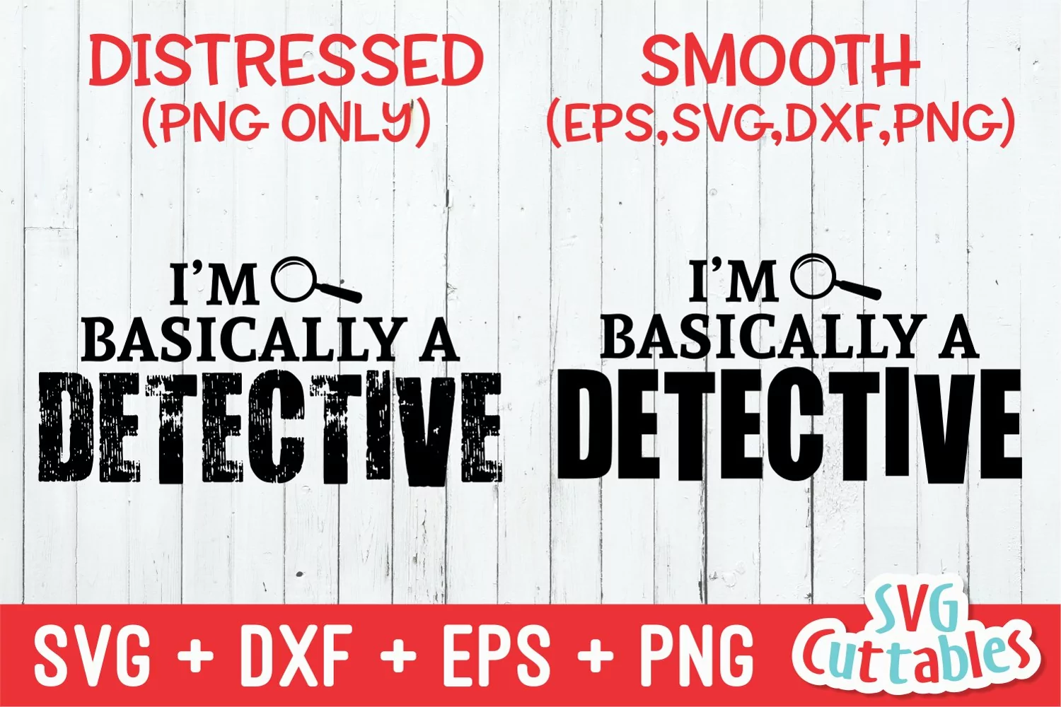 True Crime SVG | I'm Basically A Detective | Shirt Design product image 1