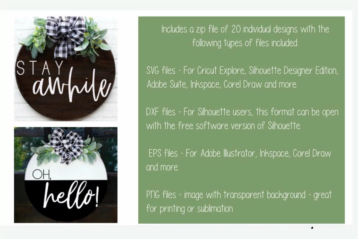 Best Selling Door Hanger Bundle | Farmhouse Sign Bundle product image 1