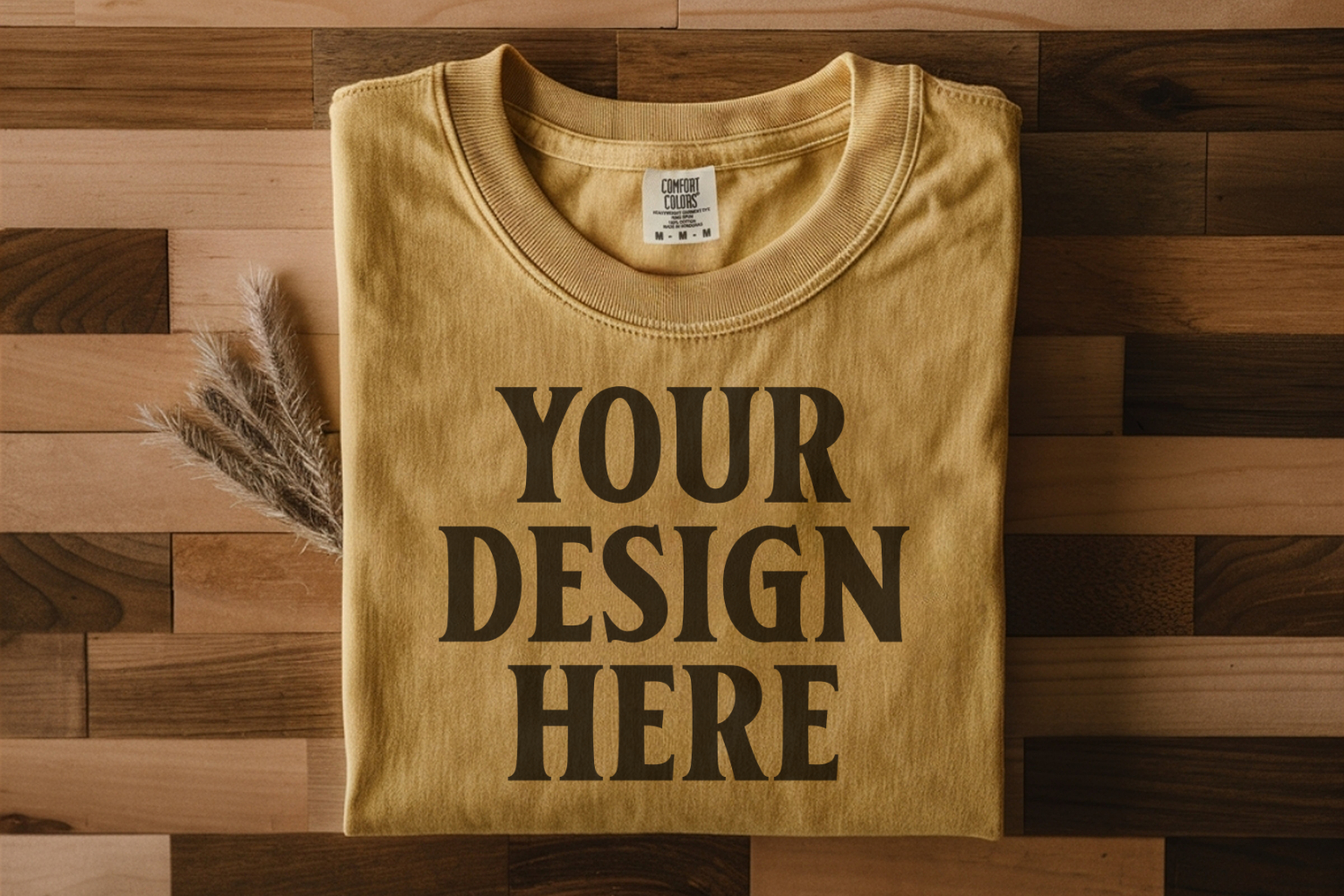 Monarch Comfort Colors 1717 Folded Tshirt Mockups product image 1