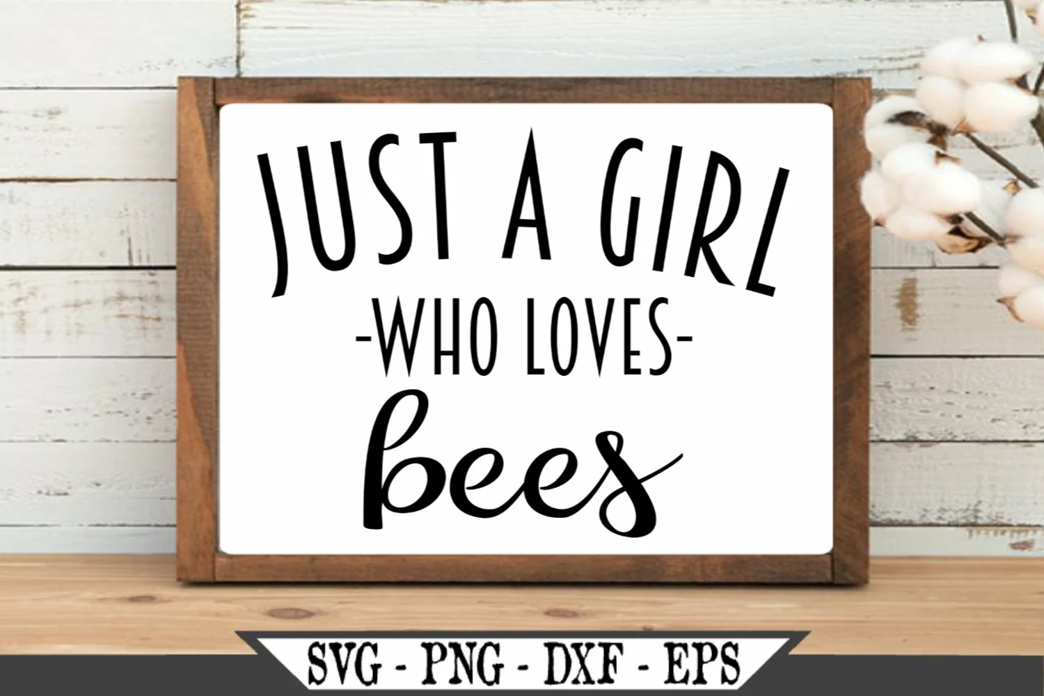 Funny Just A Girl Who Loves Bees SVG Graphic Design product image 1