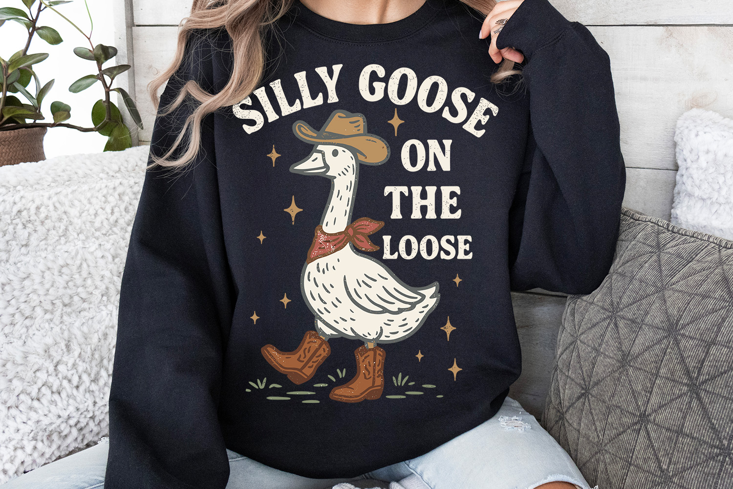 Funny Goose Shirt PNG product image 1