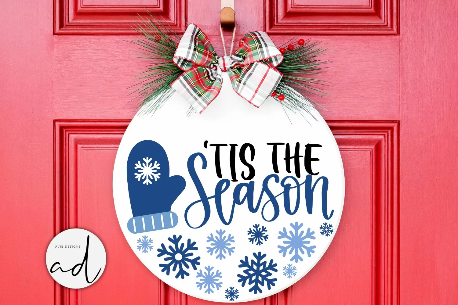 Merry Christmas SVG |Merry Christmas Sign SVG|Tis the season product image 1