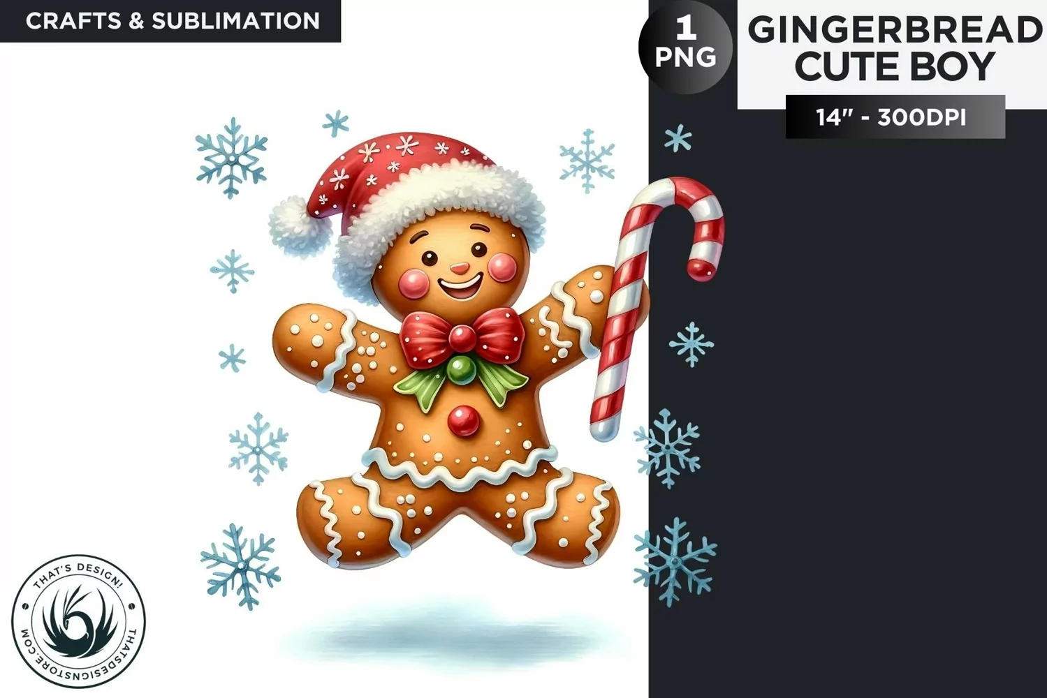 Gingerbread man Christmas cookies png clipart product image 1