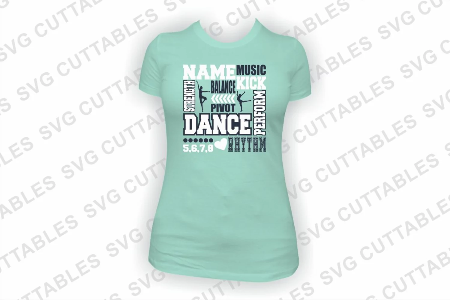 Dance SVG | Dance Subway Art | Shirt Design product image 1