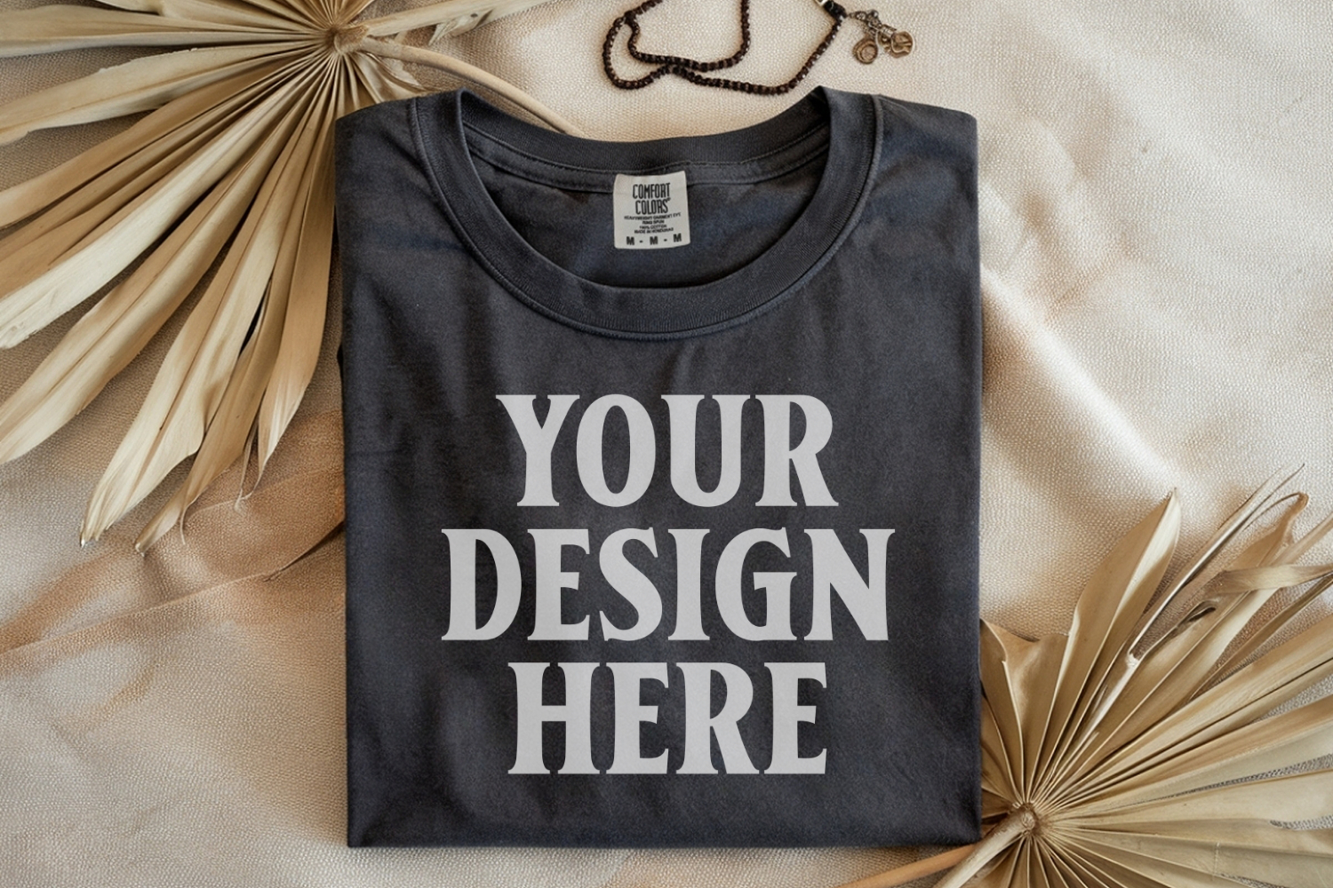 Pepper Comfort Colors 1717 Folded Tshirt Mockups product image 1