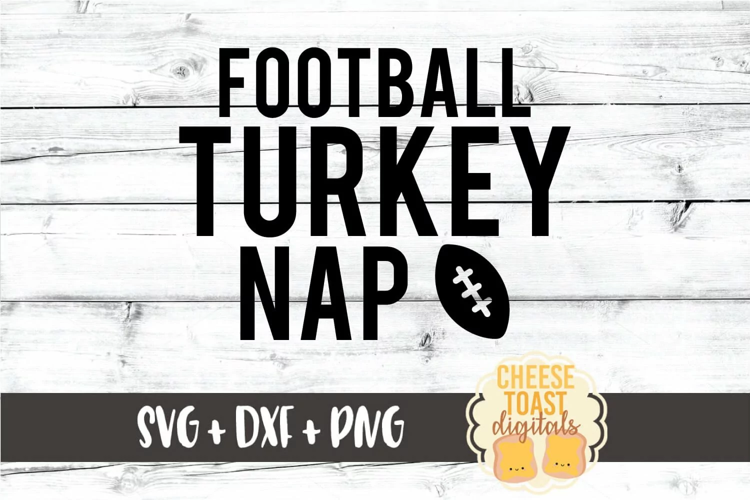 Football Turkey Nap - Thanksgiving SVG PNG DXF Cut Files product image 1