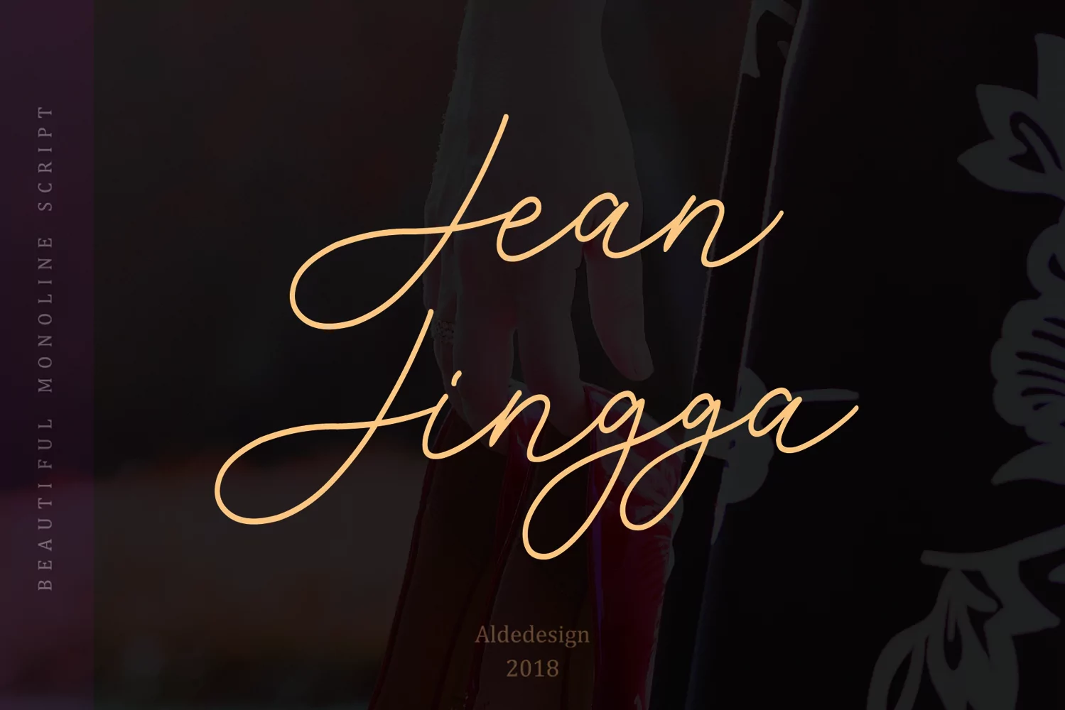 Jean Jingga - Lovely Thin & Dreamy Handwritten Font product image 1