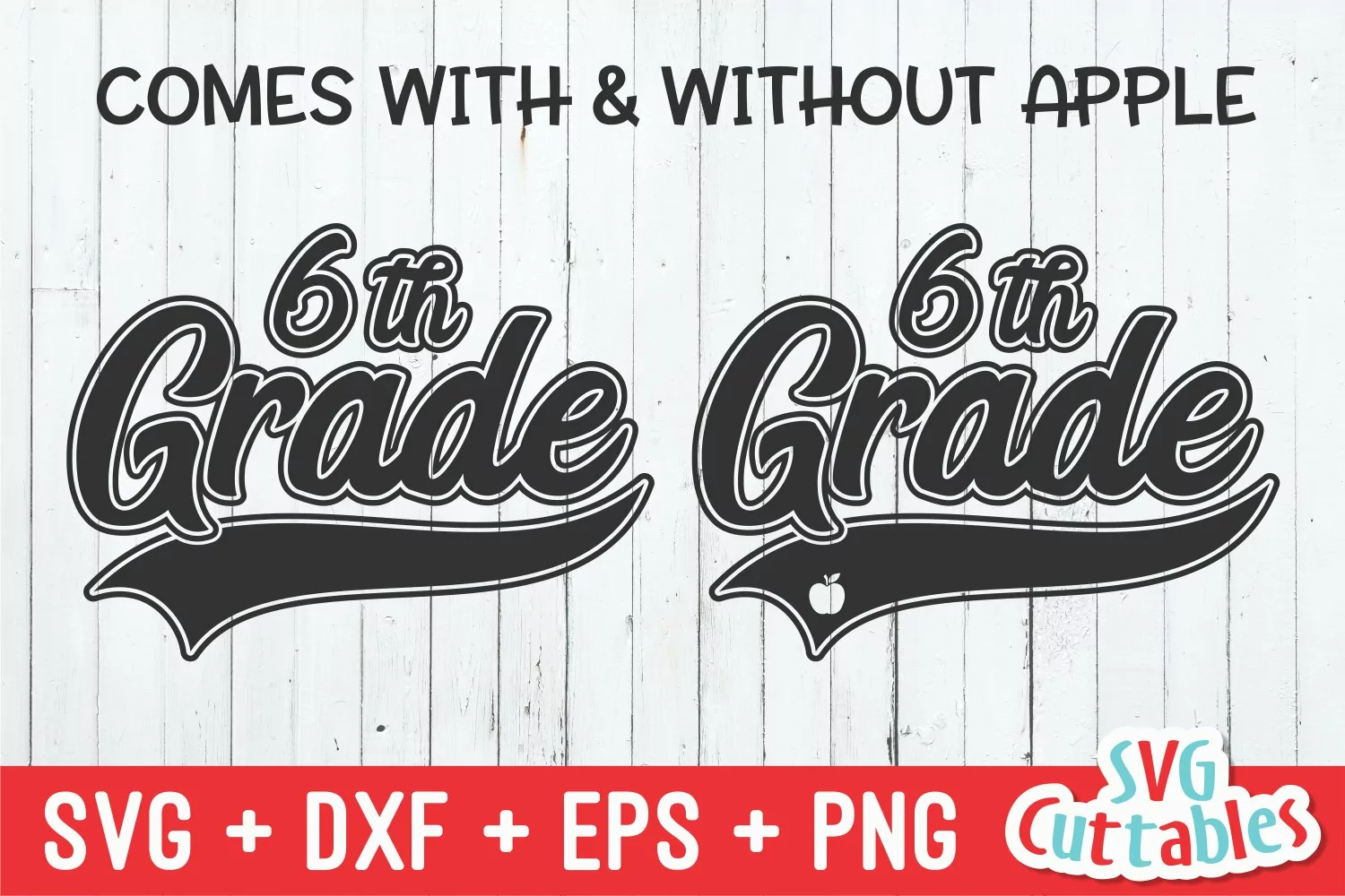Sixth Grade | Teacher Cut File | Shirt Design product image 1