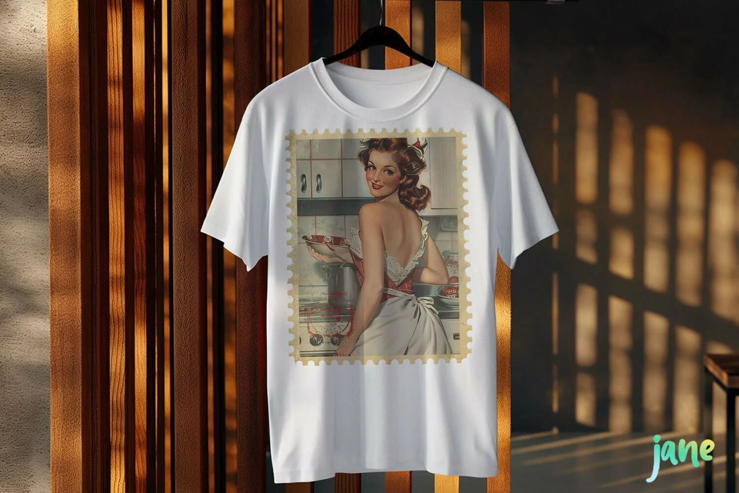 Pin-Up Girl Postage Stamps Sublimation product image 1