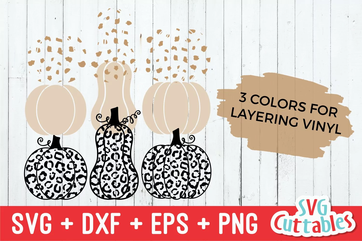 Pumpkin SVG | Leopard Print Pumpkins | Shirt Design product image 1