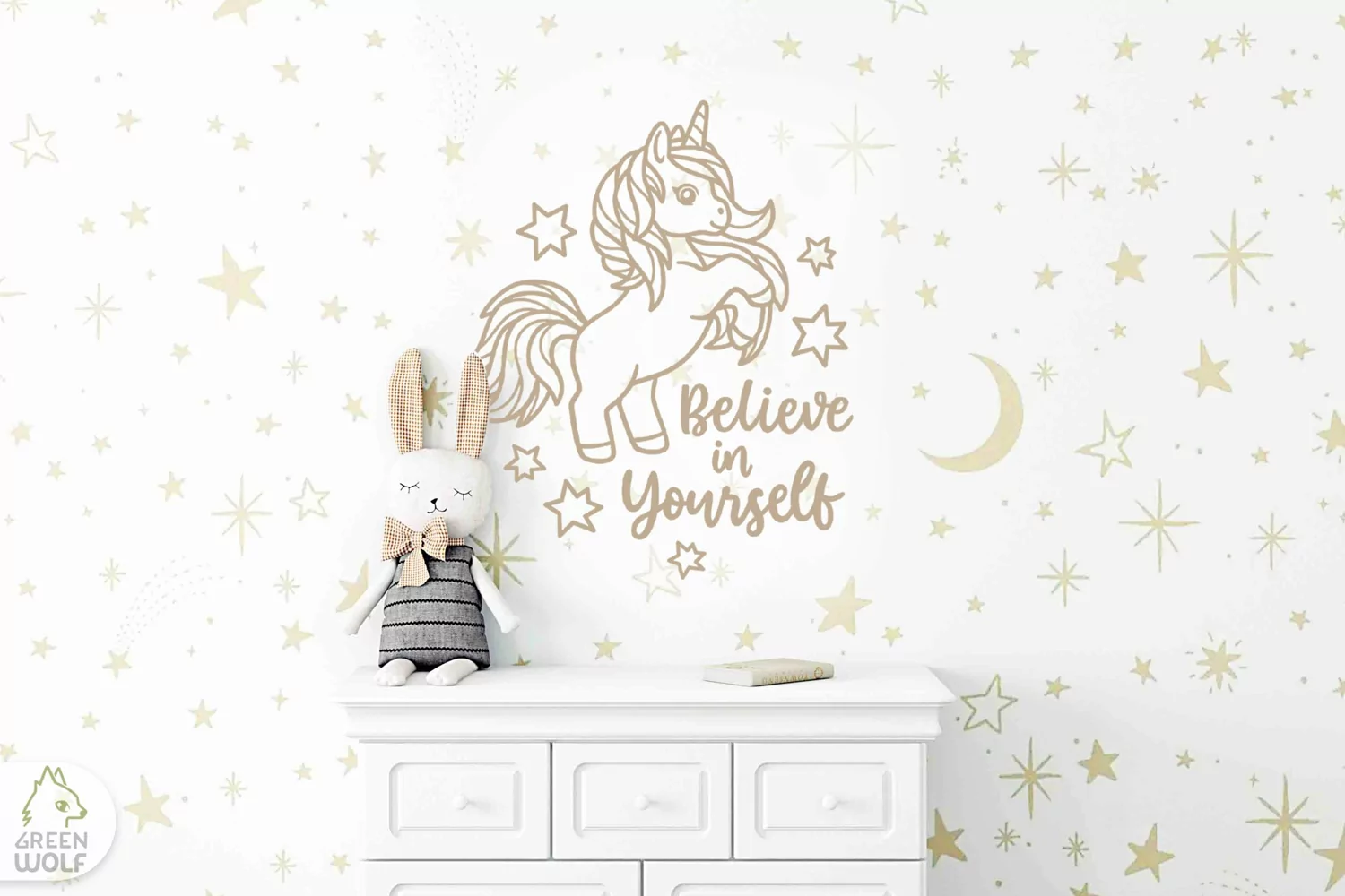 Believe in yourself svg Unicorn t shirt design svg png dxf product image 1