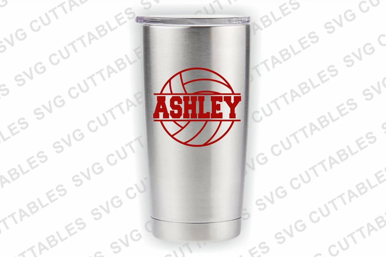 Volleyball SVG | Split Volleyball product image 1