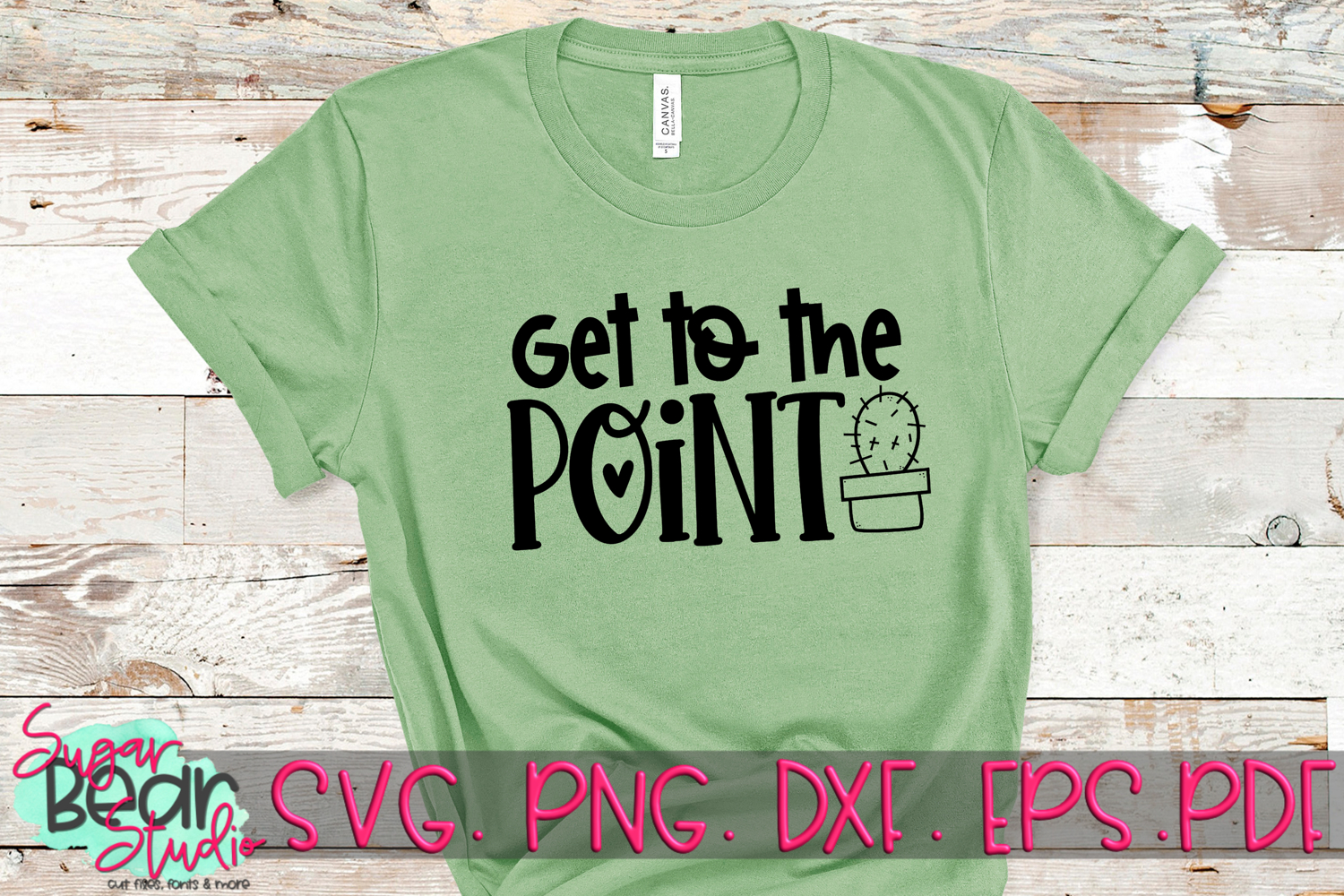 Get To The Point - A Cactus SVG
