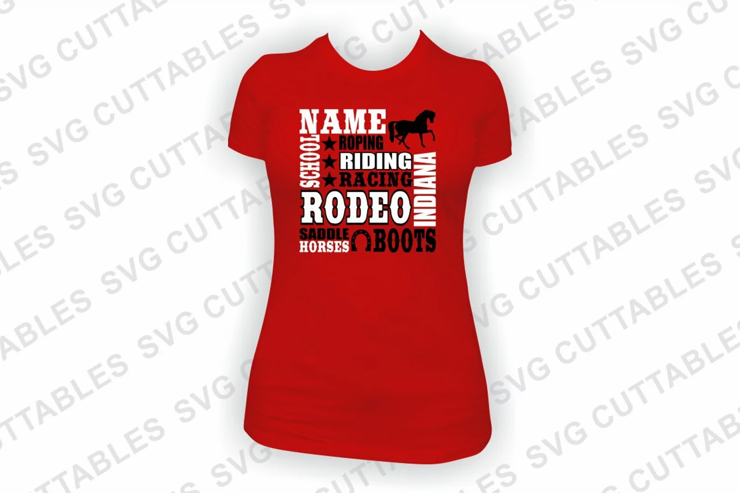 Rodeo SVG | Rodeo Subway Art | Shirt Design product image 1