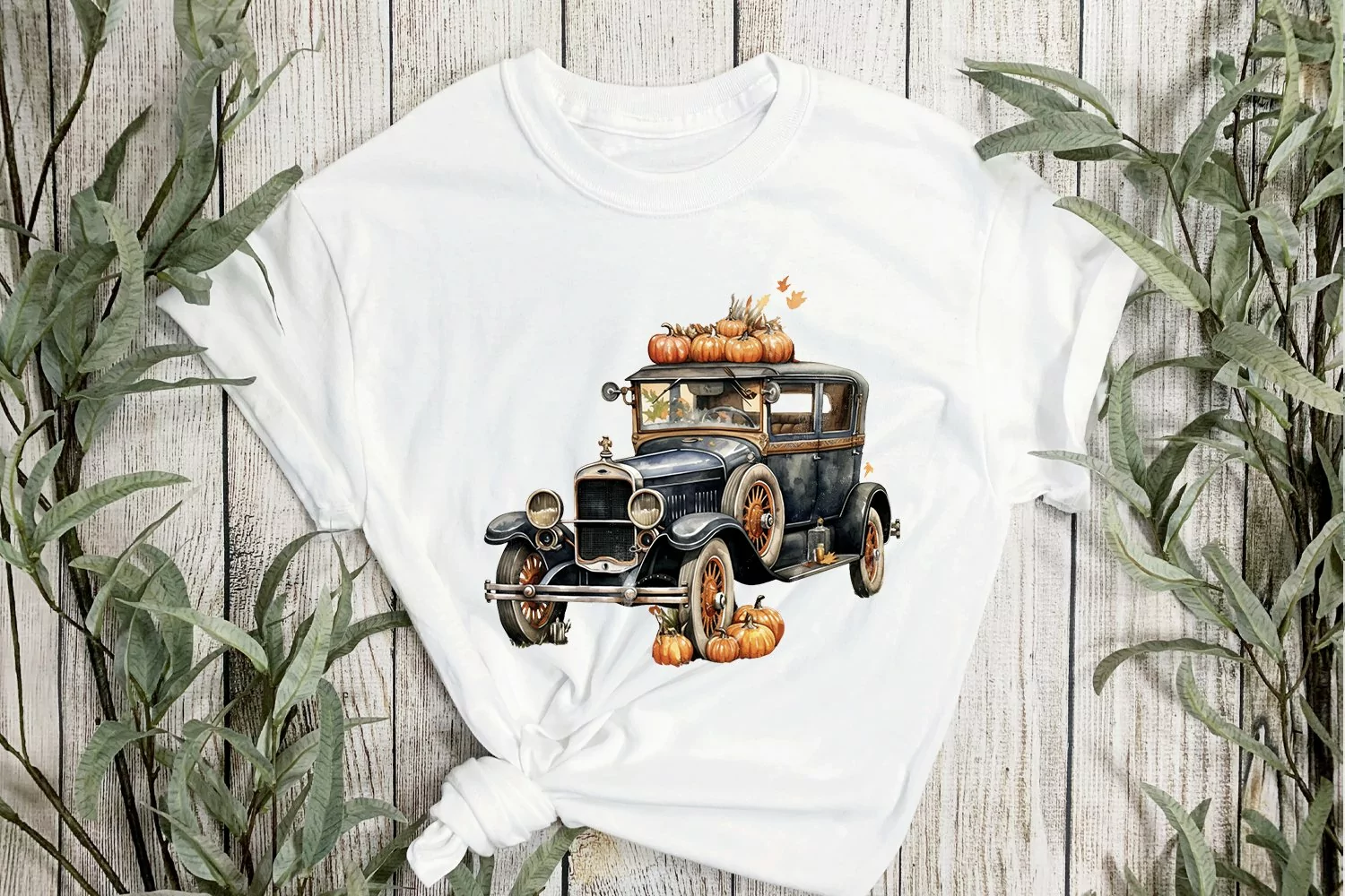 Vintage Halloween Sublimation Clipart product image 1