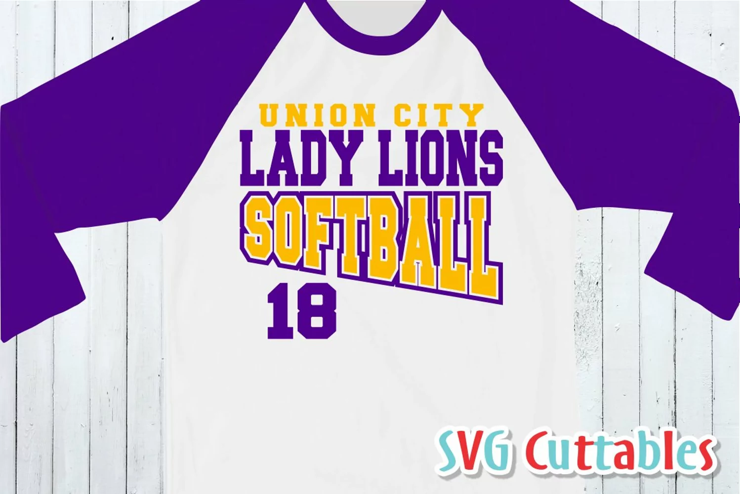 Softball SVG Template 002 | Shirt Design product image 1