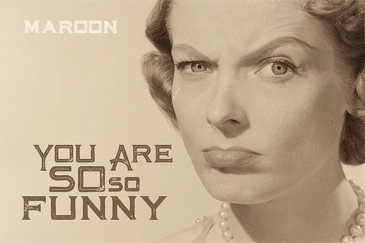 Maroon - Vintage Style Font product image 1
