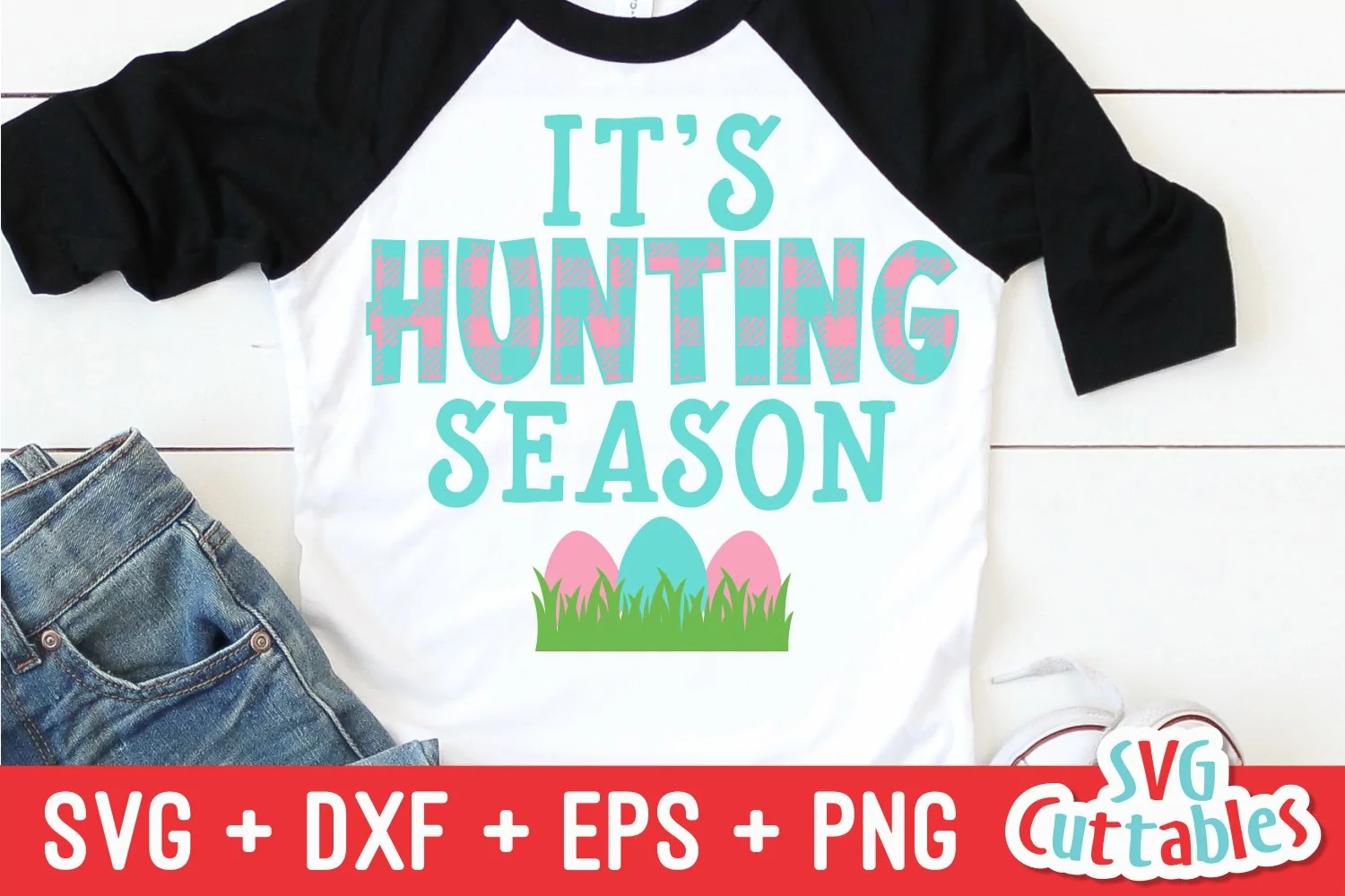 Easter SVG | It's Hunting Season | Shirt Design product image 1