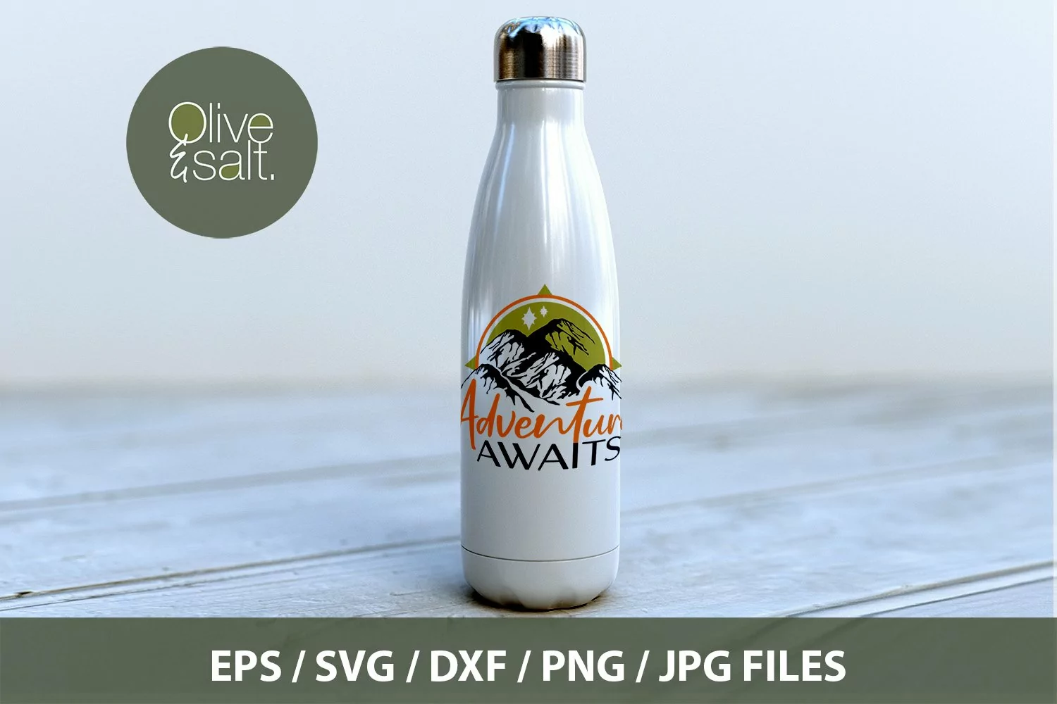 Adventure awaits svg, adventure svg, camping svg, hiking svg product image 1