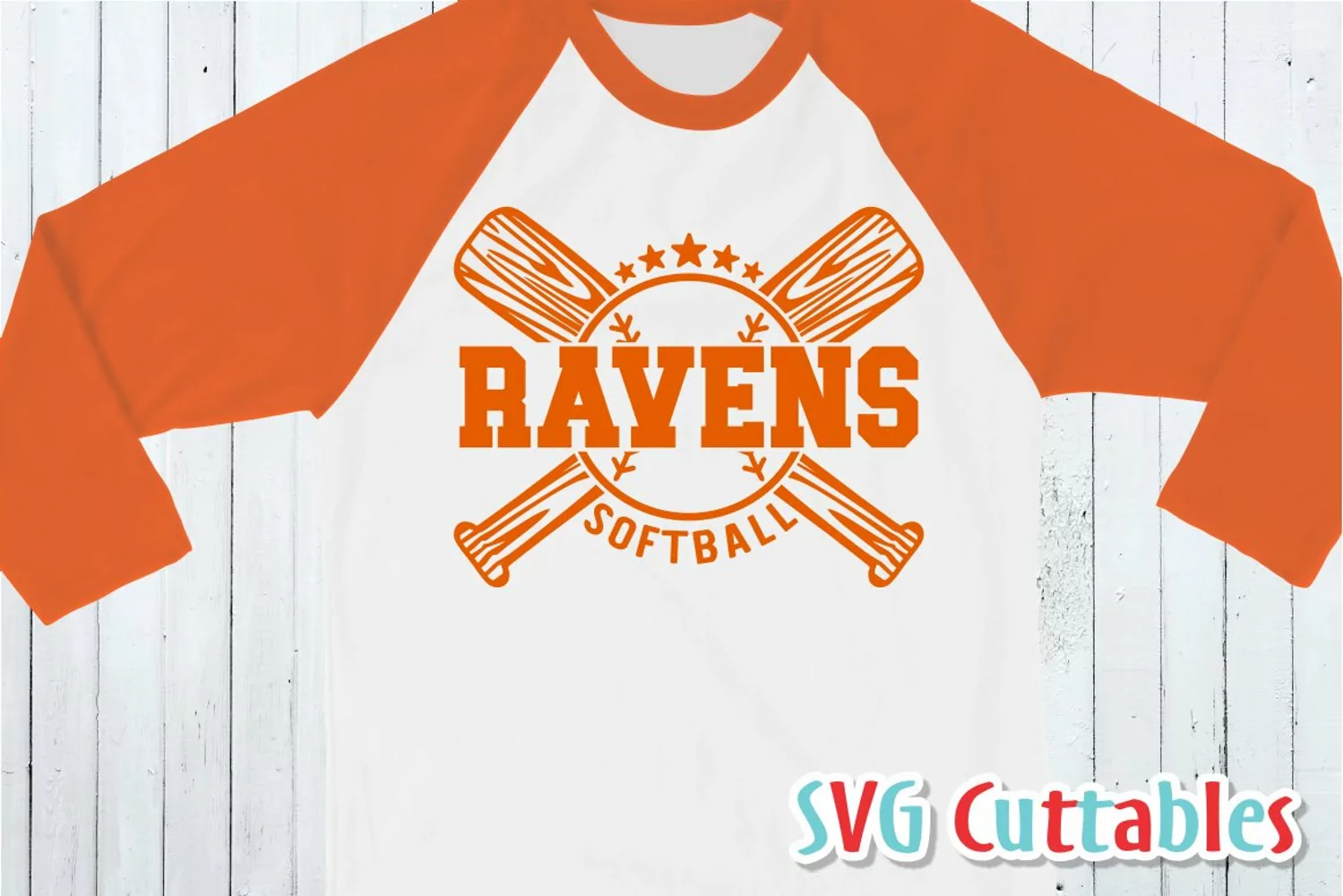 Softball SVG Template 005 | Shirt Design product image 1