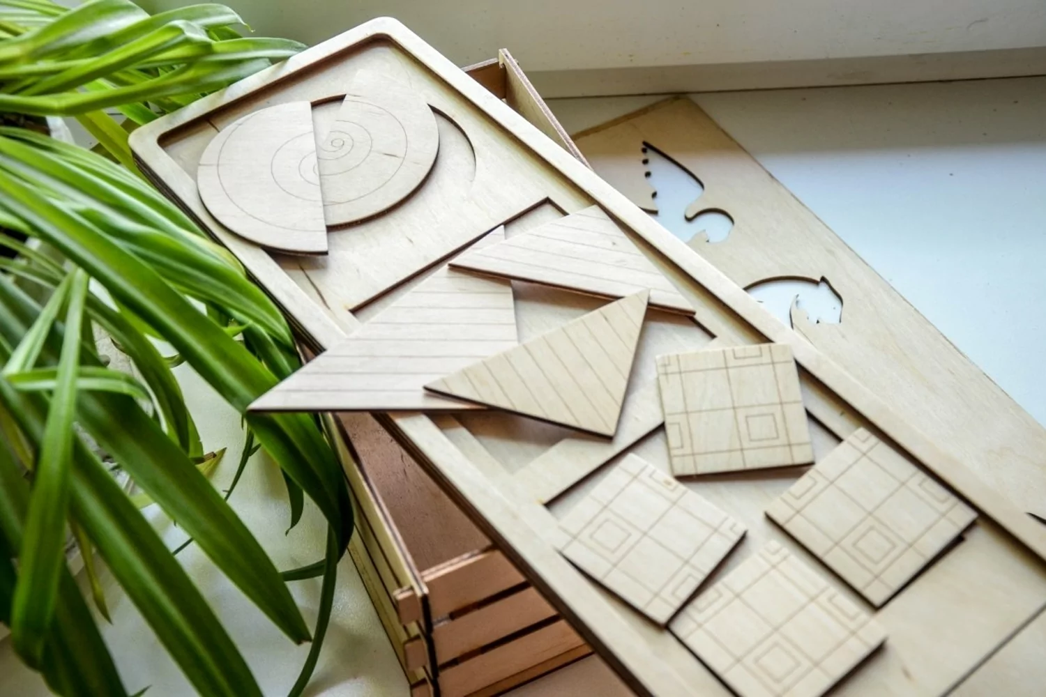 Animal baby puzzle | SVG file |Laser and Cutting Mashines product image 1