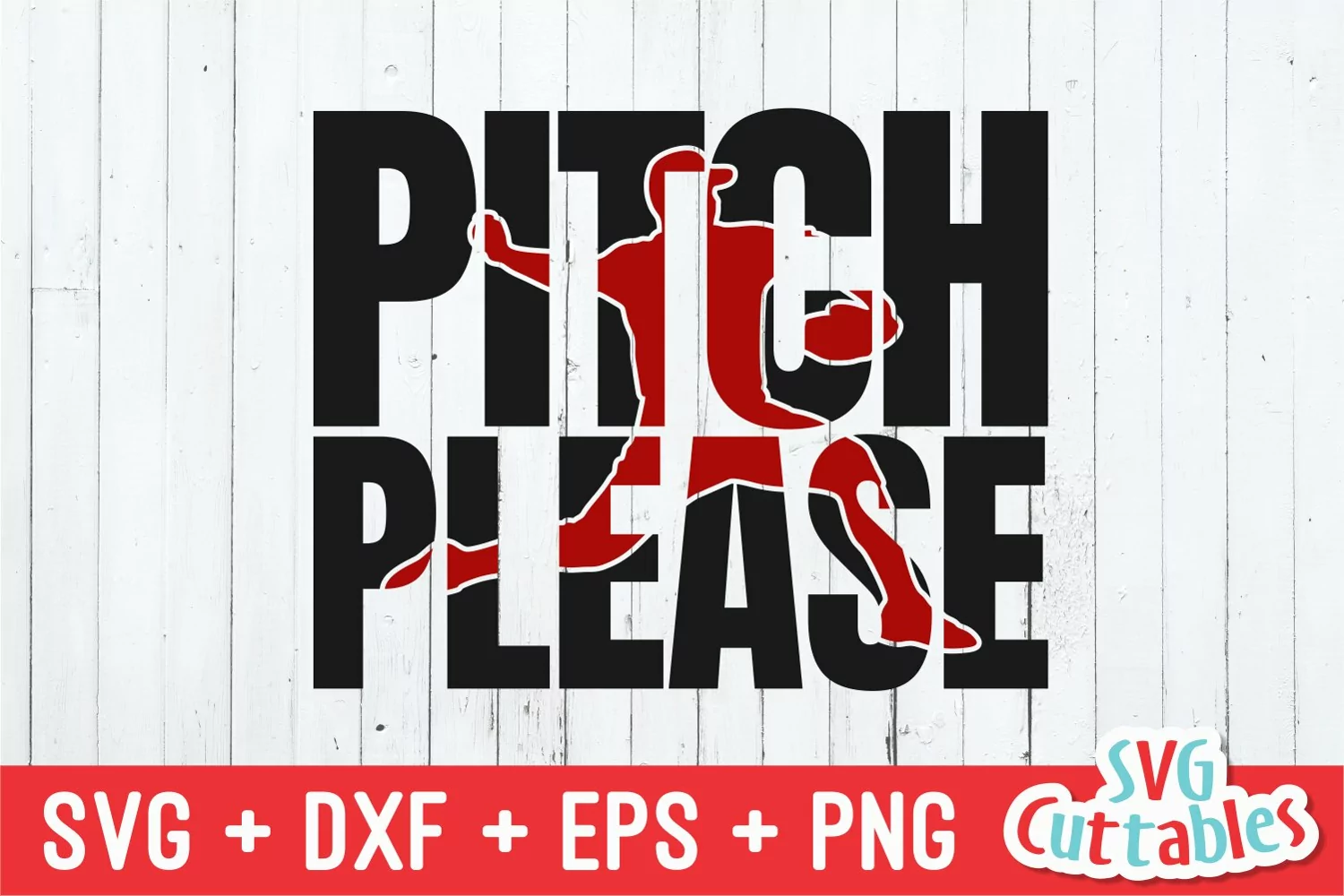 Baseball SVG | Pitch Please | Shirt Design product image 1