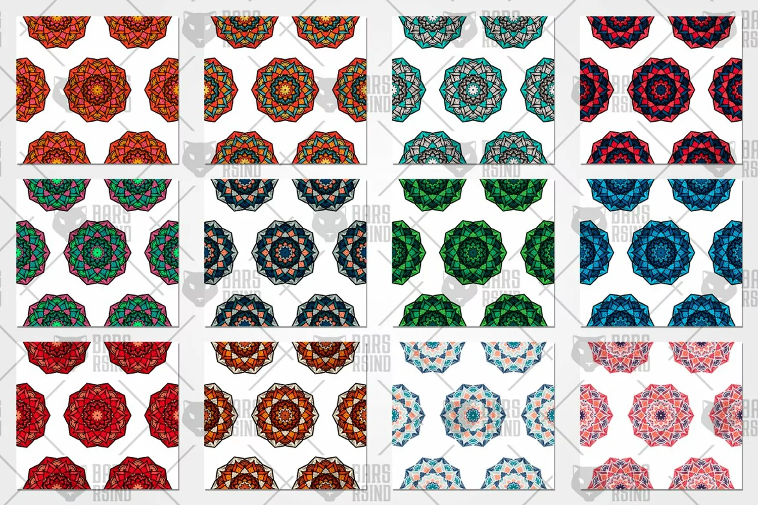 Chakras Seamless Pattern product image 1