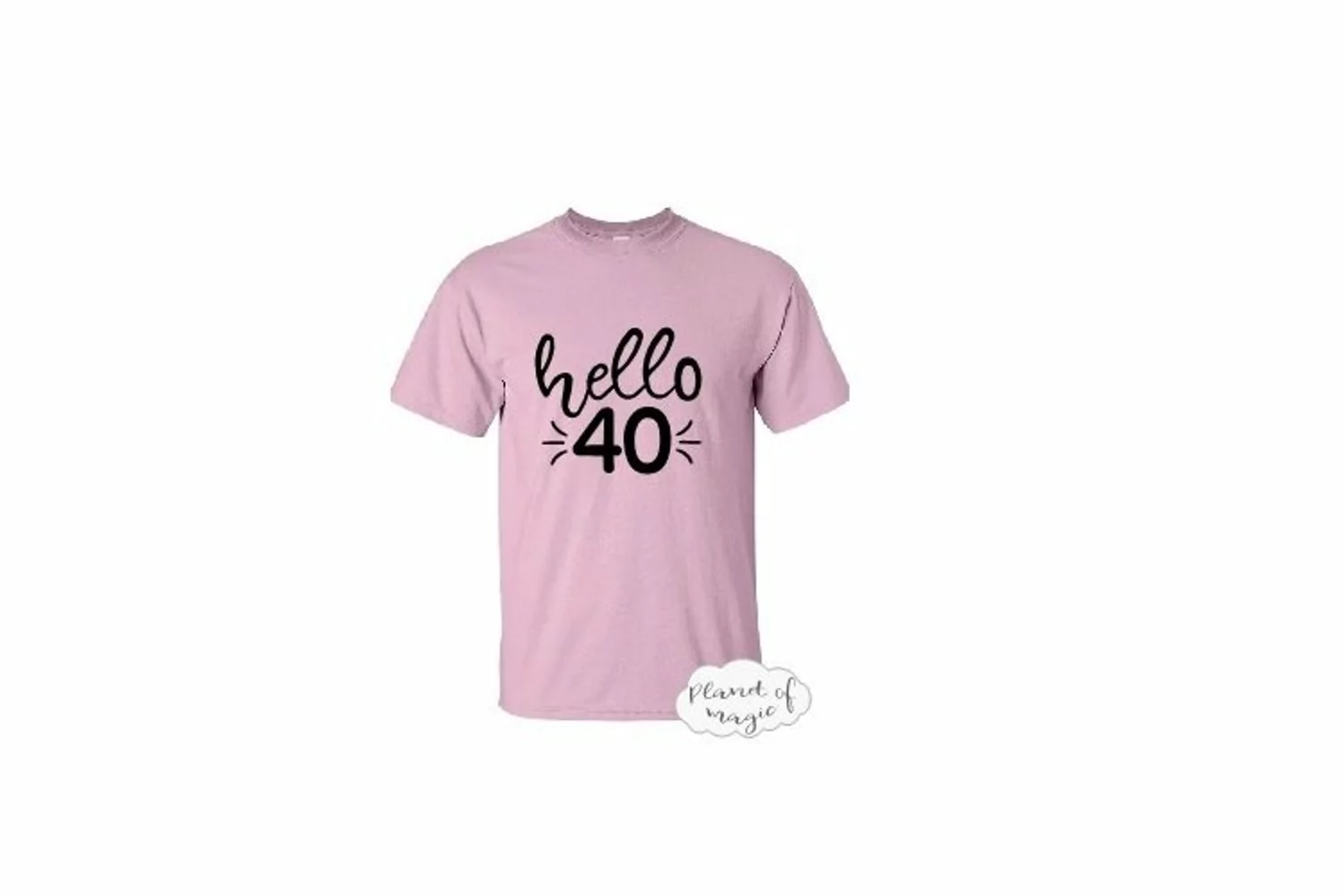 40th Birthday Svg, Hello 40 Svg, Forty Svg, Hello Forty Svg product image 1