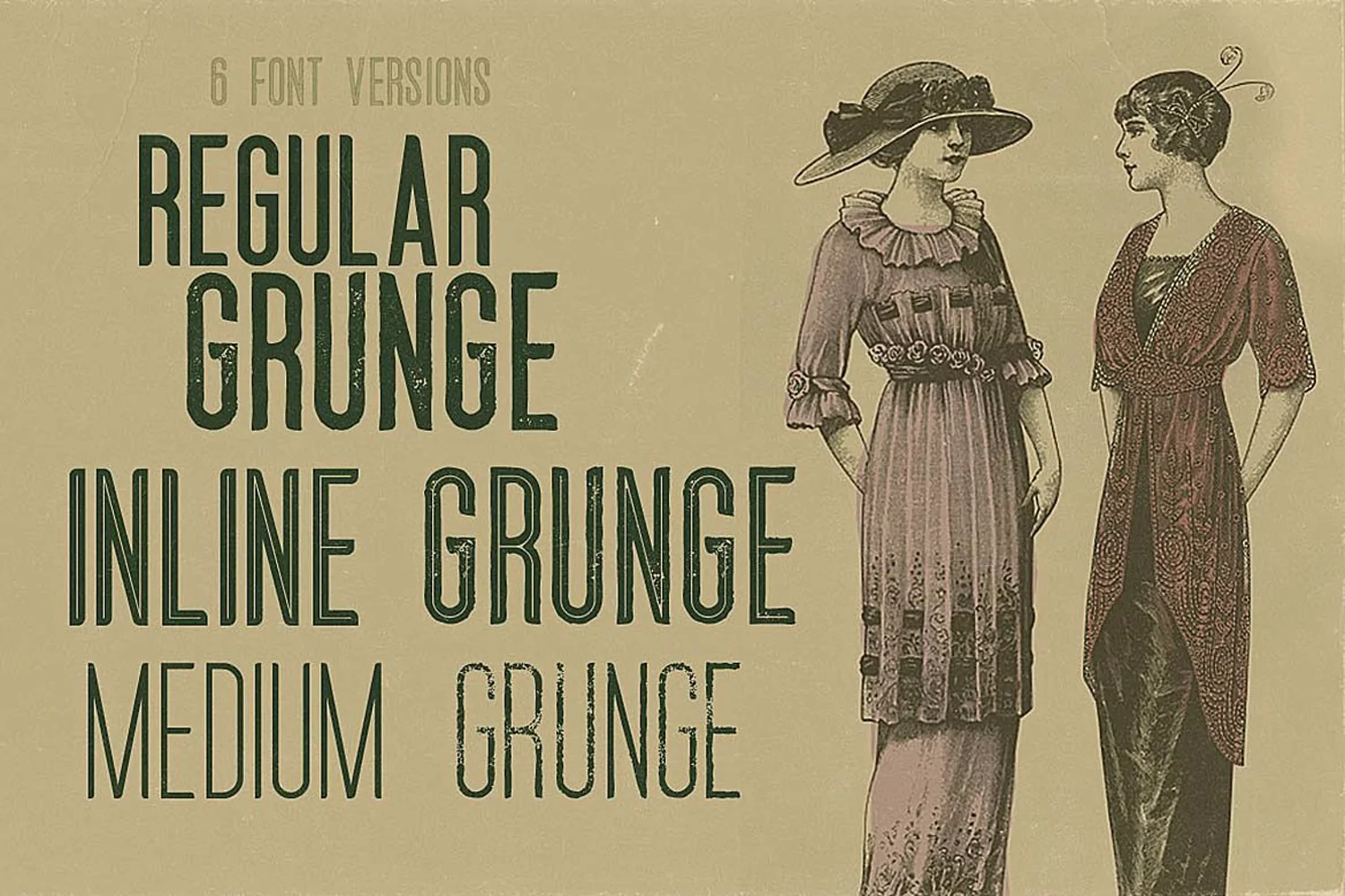 Ruas - Vintage Style Font product image 1