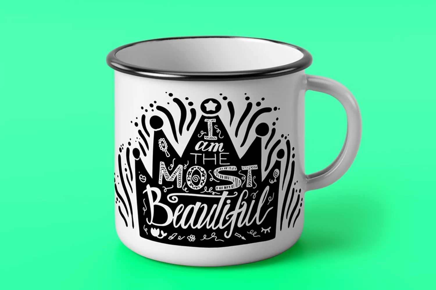 Girl Power Quote Lettering product image 1