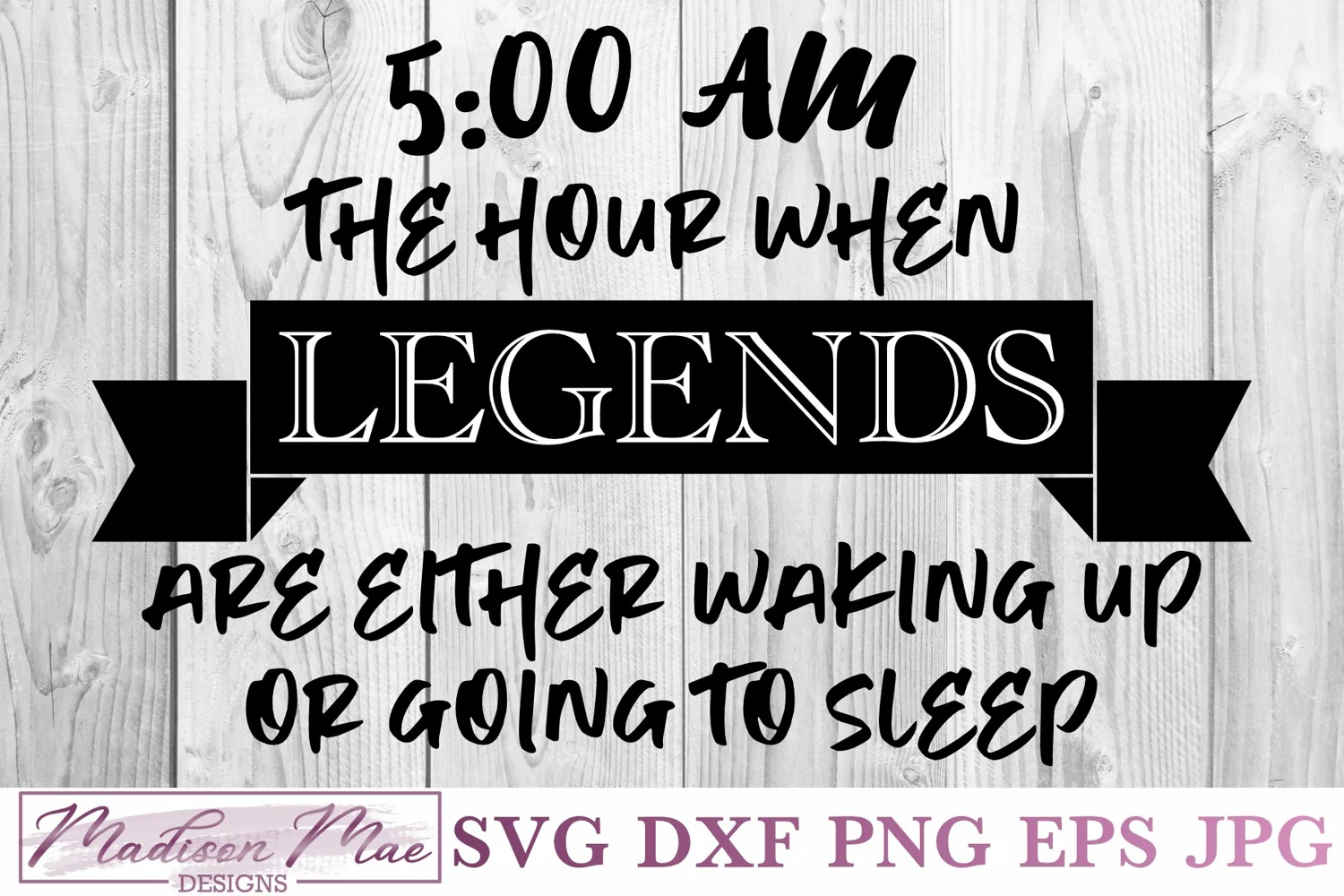 Legends, Fitness Motivation Inspirational Quote SVG product image 1