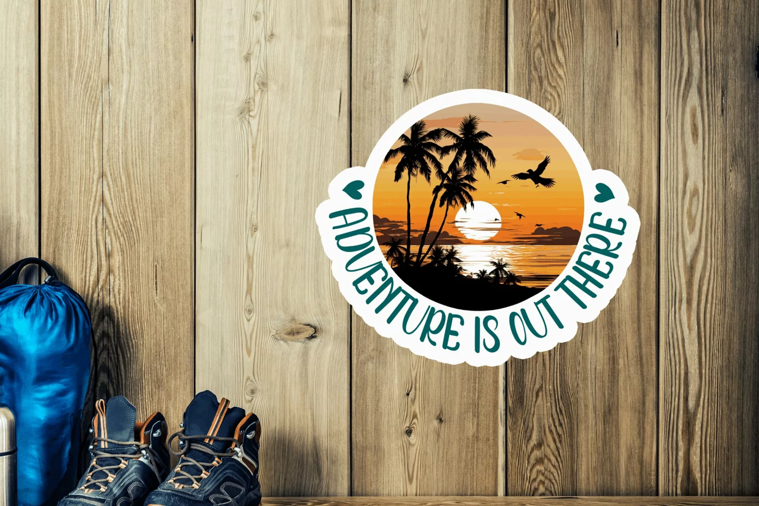 Adventure is Stickers PNG product image 1