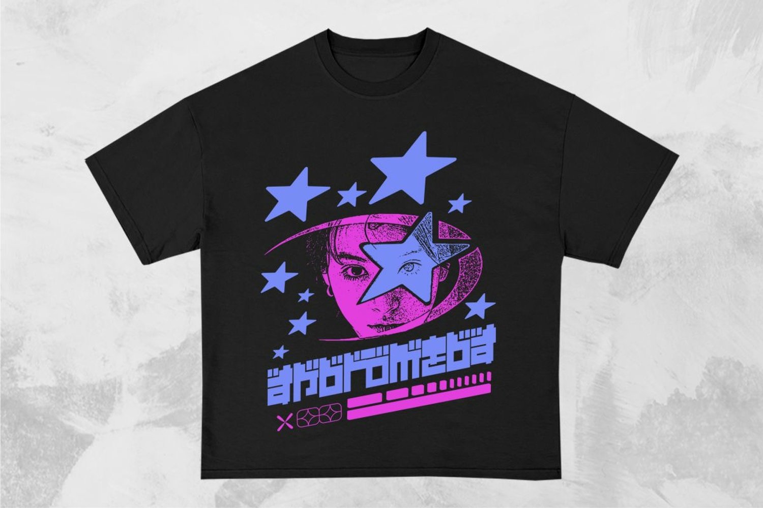 Andromeda Y2K T shirt Design