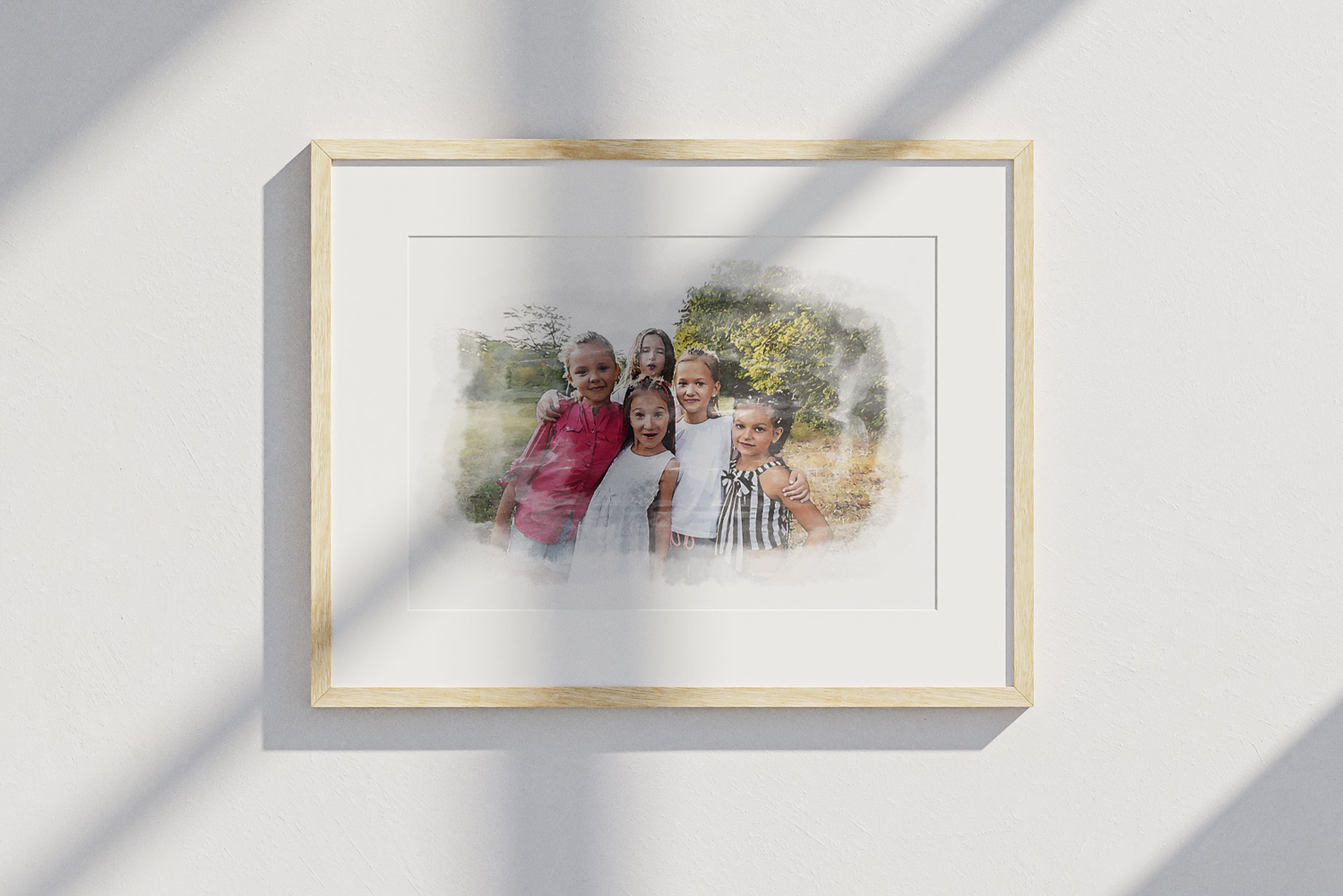 Watercolor Art Anniversary Gift Effect product image 1
