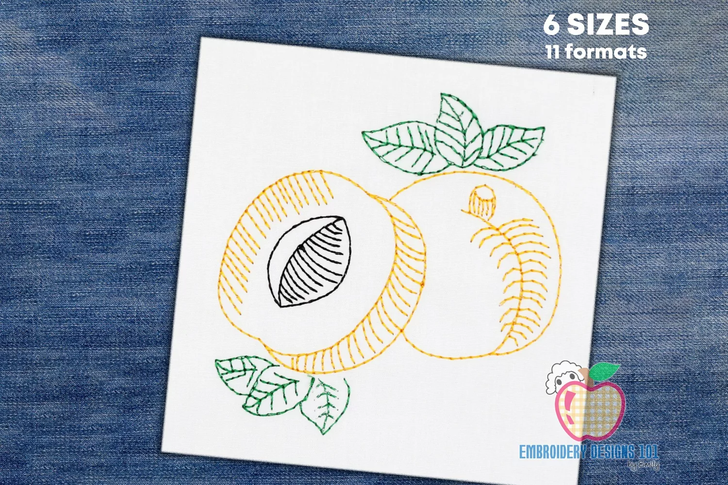 Apricot Colorful Lineart Design Running Line product image 1